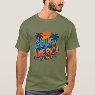 Retro Vintage Bukt i USA 2025 Amerikanska Flagga M T Shirt