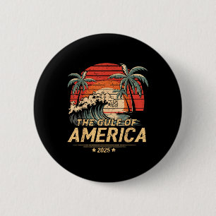 Retro Vintage Bukt of US America 2025 American Fla Knapp
