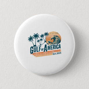 Retro Vintage Bukt of US America 2025 American Fla Knapp