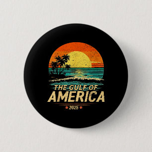 Retro Vintage Bukt of US America 2025 American Fla Knapp
