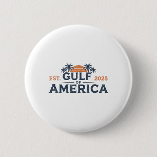 Retro Vintage Bukt of US America 2025 American Fla Knapp