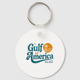 Retro Vintage Bukt of US America 2025 American Fla Nyckelring