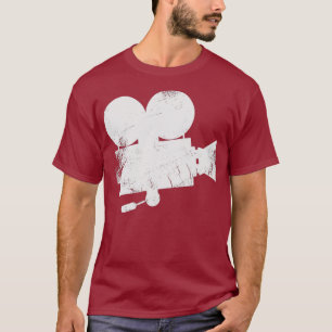 Retro Vintage Camera Director Editor Filmmaker T Shirt