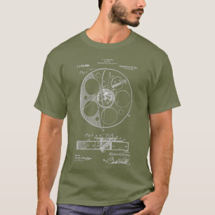 Retro Vintage Camera Filmmaker Film Reel T Shirt