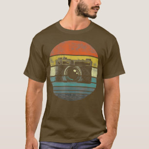 Retro Vintage Camera Photography Älskare Gift T Shirt