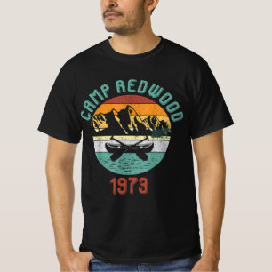 Retro Vintage Camp Redwood 1973, Grattis på föde T Shirt