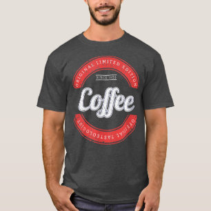 Retro Vintage Coffee Älskare Caffeine T-Shirt