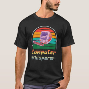 Retro Vintage Computer Programmer eller Coder Geek T Shirt