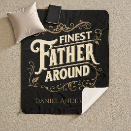 Retro Vintage Cool Elegant Typografi Fars Dag