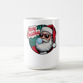 Retro Vintage Coola Jultomten jul Kaffemugg