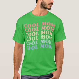Retro Vintage Coola Mamma Coola Mamma Mors dag Wif T Shirt