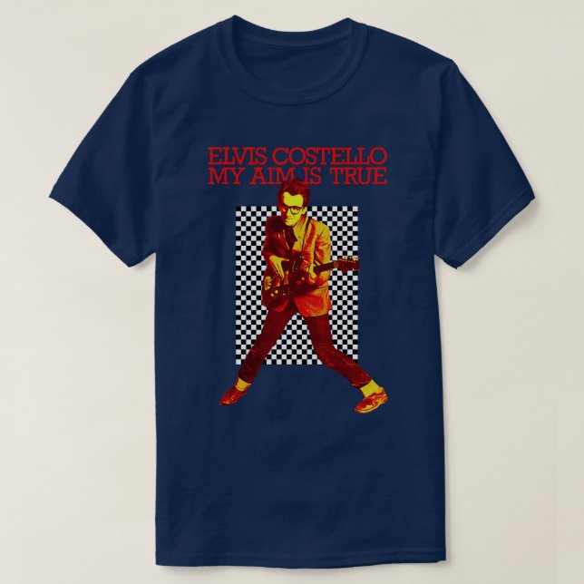 Retro Vintage Costello T Shirt (Design framsida)