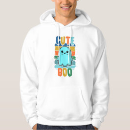 Retro Vintage Cute Halloween Ghost Hoodie