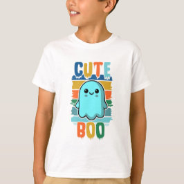 Retro Vintage Cute Halloween Ghost T Shirt