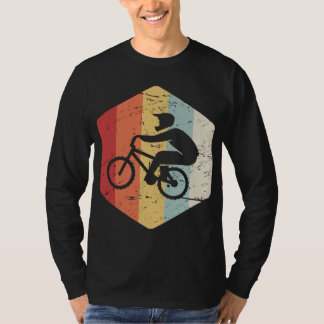 Retro Vintage Cycling Bicycle Motocross och Tävla T Shirt