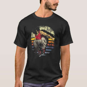 Retro Vintage Distress Parkour Free Running Park T Shirt