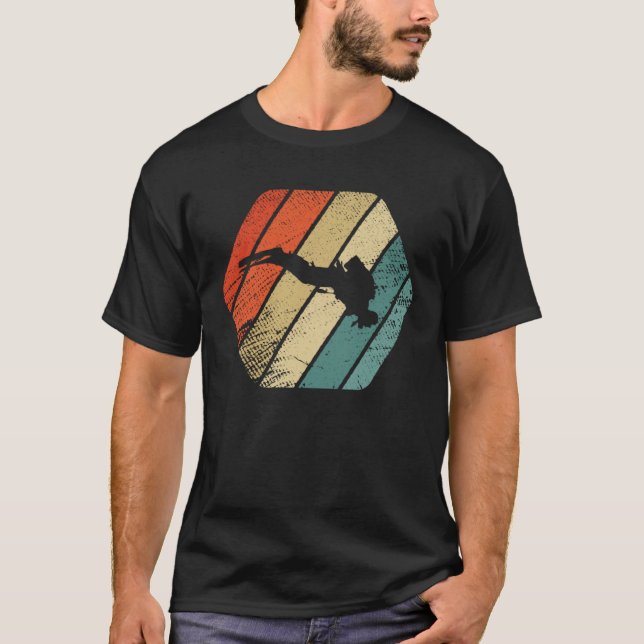 Retro vintage dykhobby 5 t shirt (Framsida)