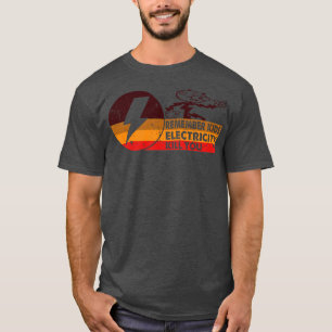 Retro Vintage Electrical Dödor dig T Shirt
