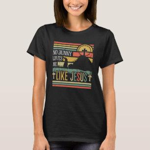 Retro Vintage Faith Religous Påsk Söndag Christi T Shirt