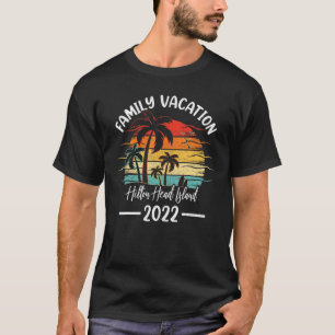Retro Vintage Family Vacation 2022 Hilton Head Isl T Shirt