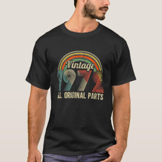 Retro Vintage född 1972 50 år gammal Fantastisk Bi T Shirt