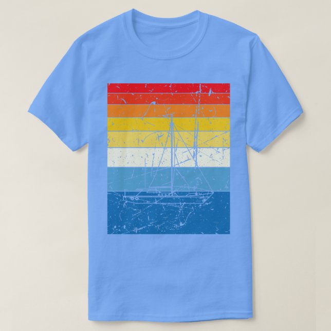 Retro-Vintage för Frakt T Shirt (Design framsida)