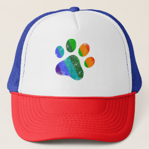 Retro-Vintage för Hund Skriv ut HBT-Pride Keps