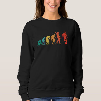 Retro Vintage Fotbollsutveckling För Fotbollsspela T Shirt