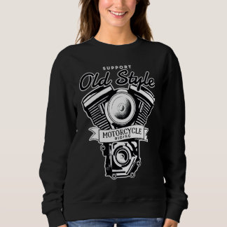 Retro Vintage gammaldags motorcykel körning T Shirt