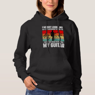 Retro Vintage Gitarr Gitarrist T Shirt