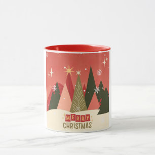 Retro/Vintage God Jul gran Mugg