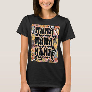 Retro Vintage Groovy 70s 80-tal Hippie Mamma Mamma T Shirt