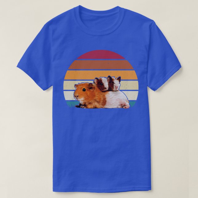 Retro Vintage Hamster Animal Lover T Shirt (Design framsida)