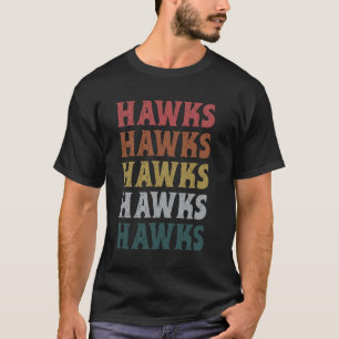 Retro Vintage Hawks T-shirt