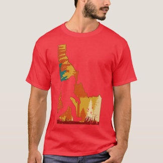 Retro Vintage Idaho T Shirt