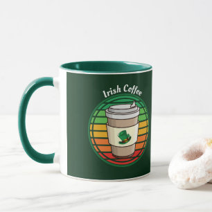 Retro Vintage Irish Coffee Hett Drink to Go Mugg