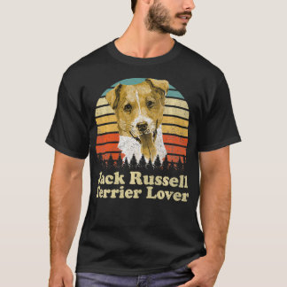 Retro Vintage Jack Russell Terrier Hund älskare 70 T Shirt