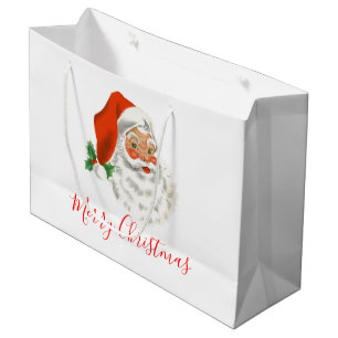 Retro Vintage Jolly Jultomten jul