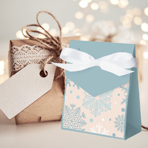 Retro Vintage jul Vinter Snowflake Presentaskar