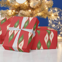 Retro Vintage-julprydnader i mitten av århundradet