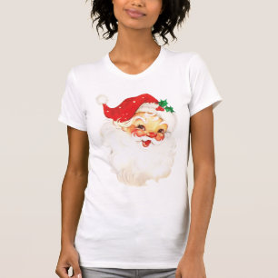 Retro Vintage Jultomten T Shirt