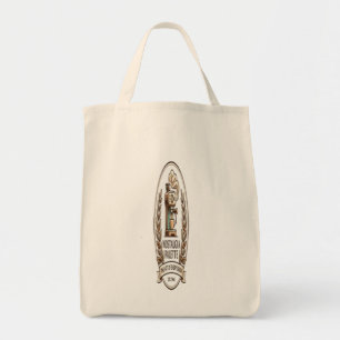 Retro Vintage Kaffe Espressomaskin Canvas Tote Tygkasse