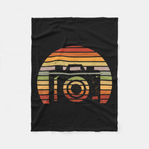 Retro Vintage Kamera Bild Kameraman Fotograf Fleecefilt