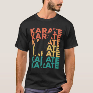 Retro Vintage Karate Gift för Karateka T Shirt