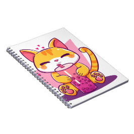 Retro Vintage Katt Anteckningsbok
