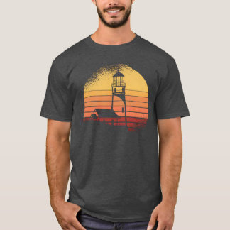 Retro Vintage Lighthouse friend T Shirt