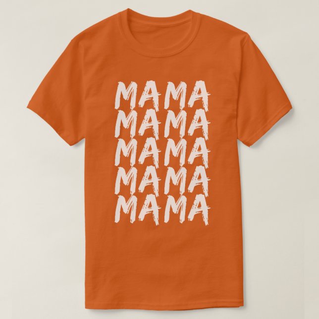 Retro Vintage Mamma 28 T Shirt (Design framsida)