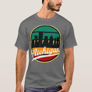 Retro Vintage Michigan T Shirt
