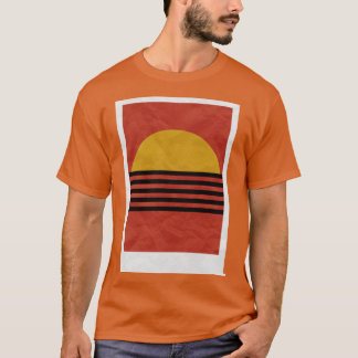 Retro vintage minimalism grafisk design present vä t shirt