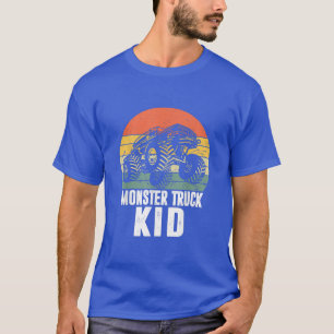 Retro Vintage Monster Lastbil Cars Älskare Gift Ki T Shirt